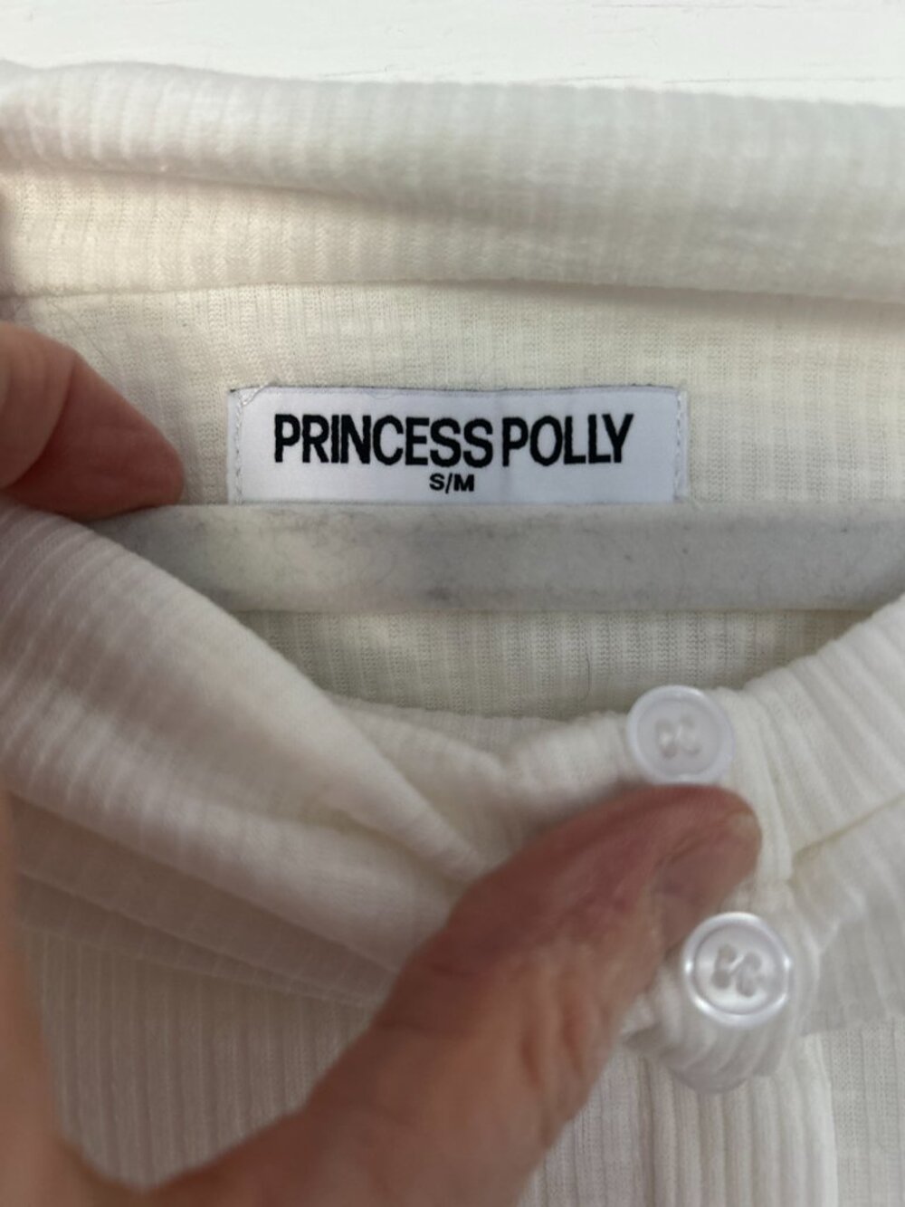 Princess Polly Rbbed L/S Top - Picture 3 of 3